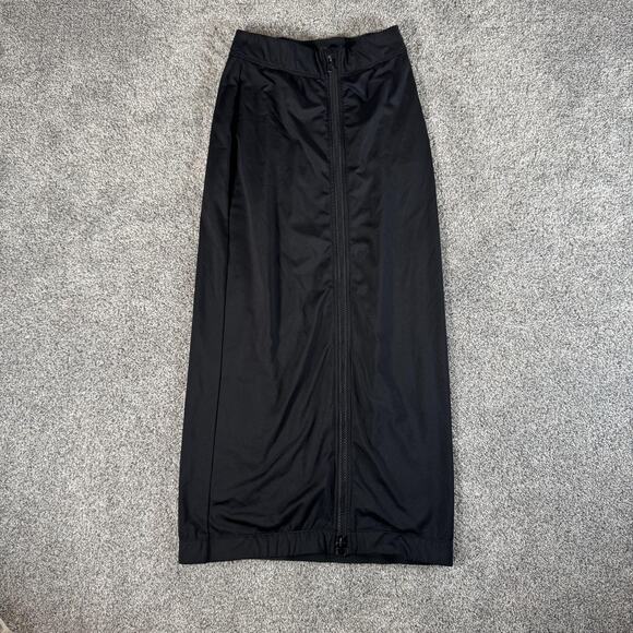 NikeLab x RT Skirt Womens Small Black Full Zip Long Riccardo Tisci 840684-010 - Picture 1 of 12